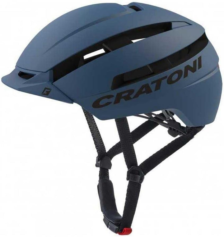 Cratoni C-Loom 2.0 E-Bike und Urban Lifestyle Helm M Blau Matt, M Blau Matt