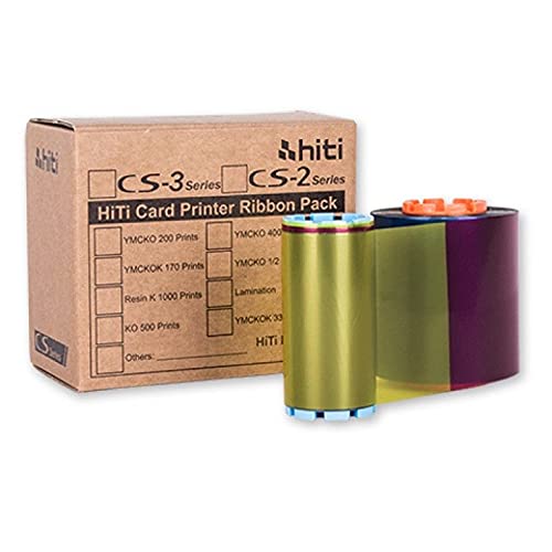 Hit 400 Print YMCKO Farbband für Hiti CS200e Drucker - Hiti 400YMCKO