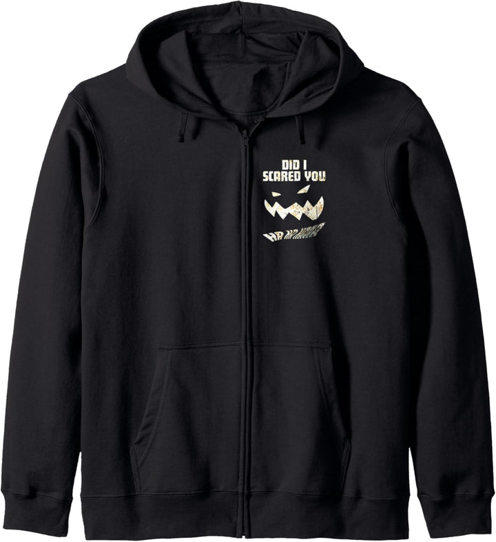 Habe ich dich erschreckt? Unheimlich Halloween Fratze Kapuzenjacke