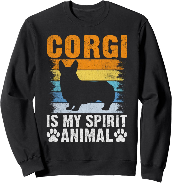 Corgi ist mein Geist Tier Corgi Sweatshirt