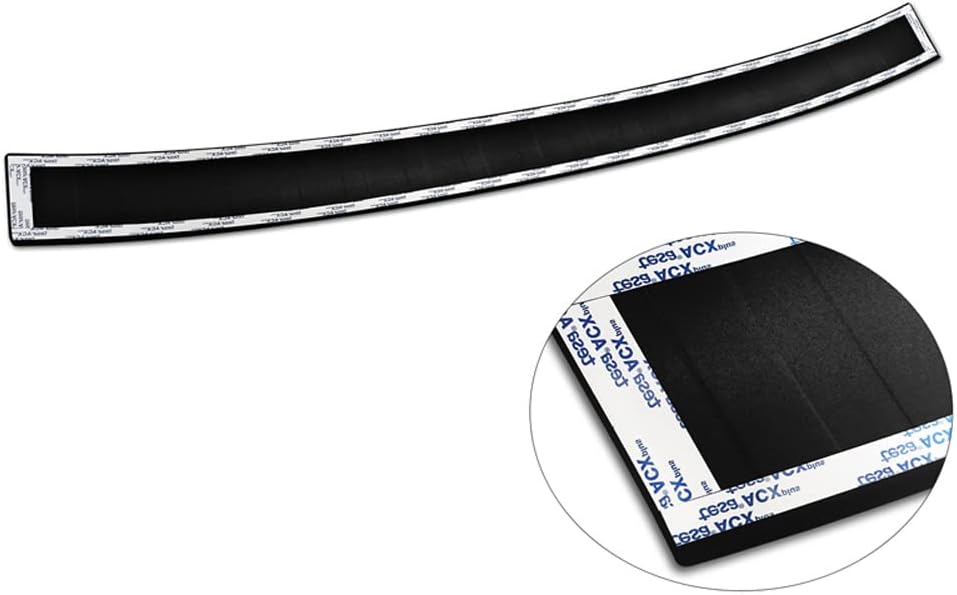 Avisa Matt-Schwarz Edelstahl Heckstossstangenschutz kompatibel mit Ford Tourneo Connect III 2022- 'R