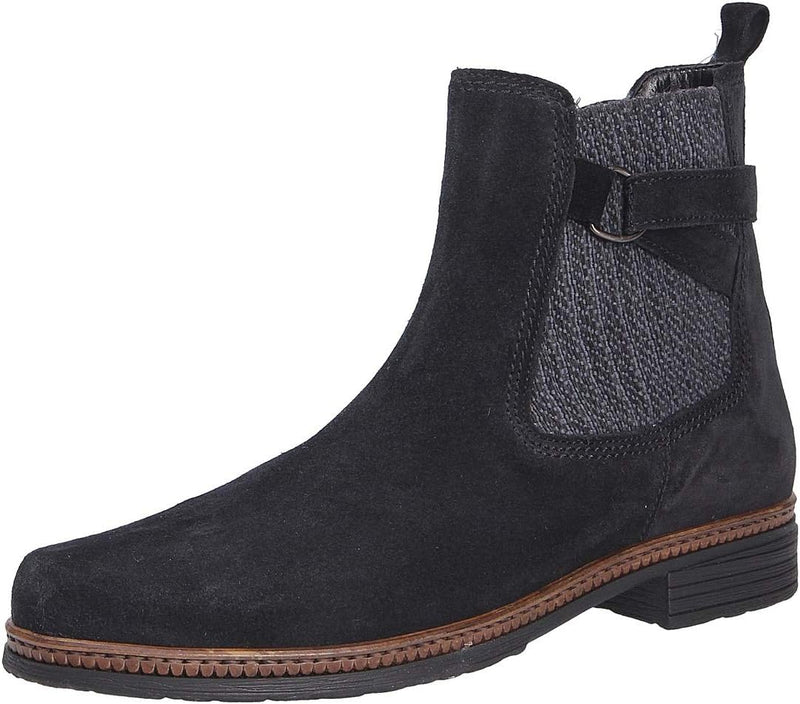 Gabor Damen Chelsea Boots | Frauen Stiefeletten | Wechselfussbett | Best Fitting 36 EU Pazifik, 36 E