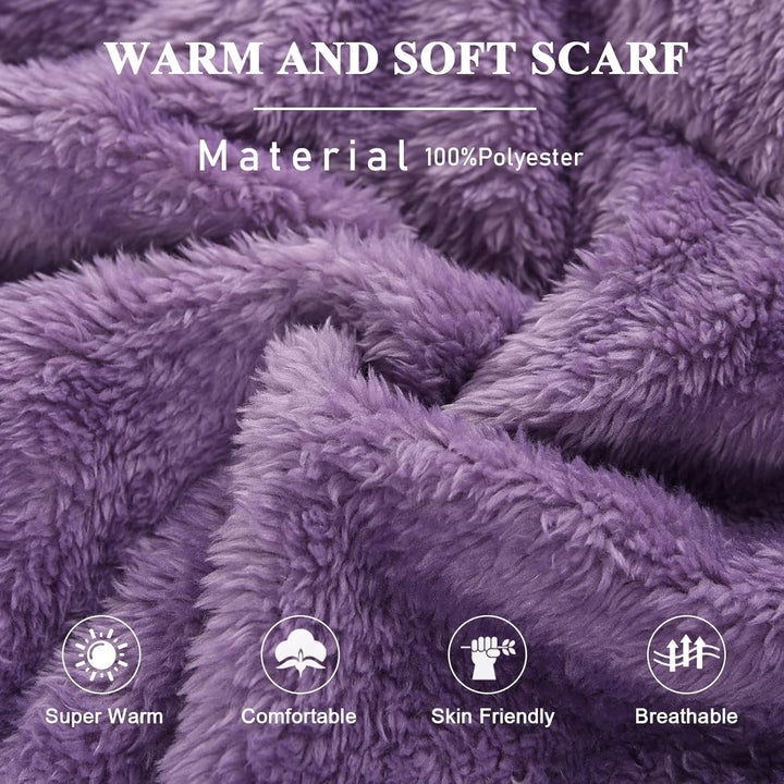 RITOSTA Schlafanzug Damen Winter Thermo Pyjama Lang Fleece Hausanzug Kuschelig Warm Pyjama Set Flaus