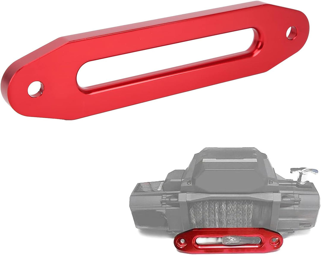 10 Zoll / 25.4 cm Hawse Fairlead, Aluminium Seilwinden Seilfenster Winde Seilführung, Geländewagen W