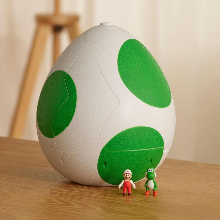 Das Super Mario Galaxy Movie-Spielset – 23 cm Yoshi-Ei mit 3,8 cm Yoshi und exklusiver Feuer-Mario-F