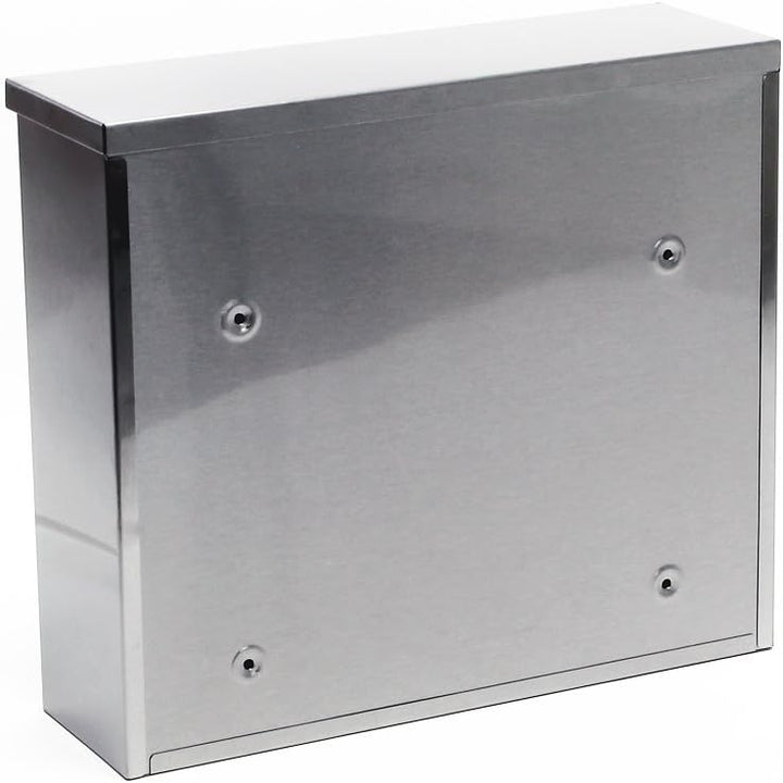 Briefkasten Postkasten Edelstahl Wandbriefkasten Mailbox Design V13