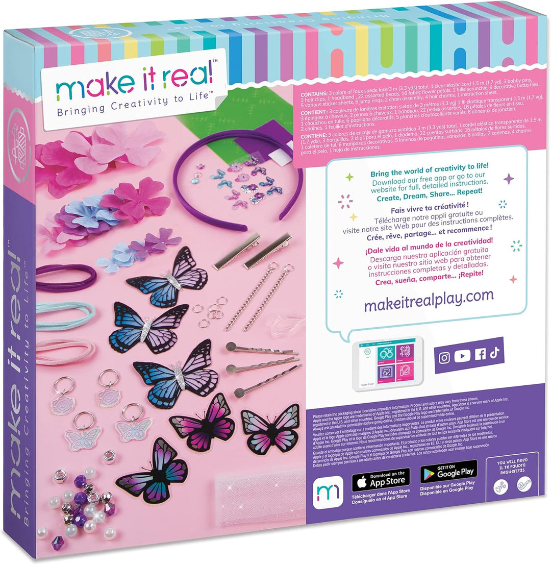 Make It Real Kabelbinder Crown Enchantment, Kreativ-Set 1421, Vielfarben, Medium