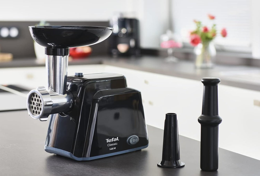 Tefal NE105838 Mincer 1400 W Black Stainless Steel