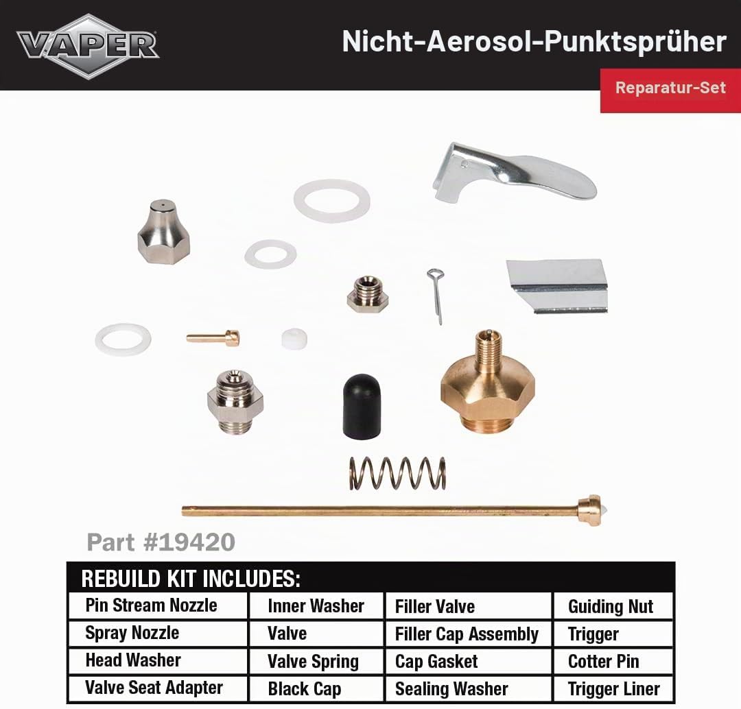 Vaper 19419 Red Spot Spray ohne Aerosol (rot) – 907.2 g