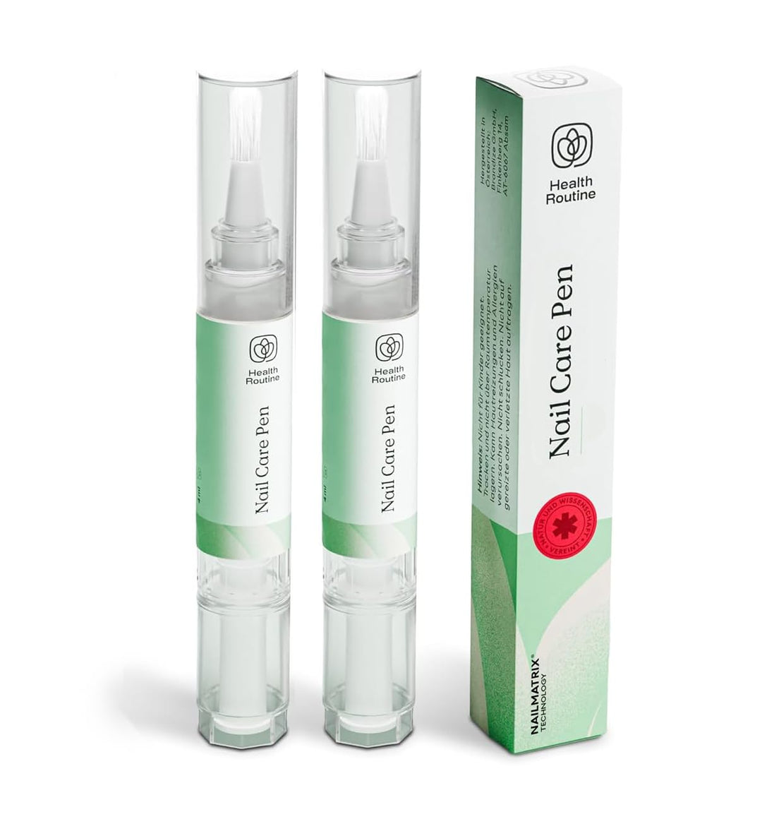 HealthRoutine® Nail Care Pen 2er Set – DAS ORIGINAL aus Österreich für gepflegte Fingernägel & Fussn