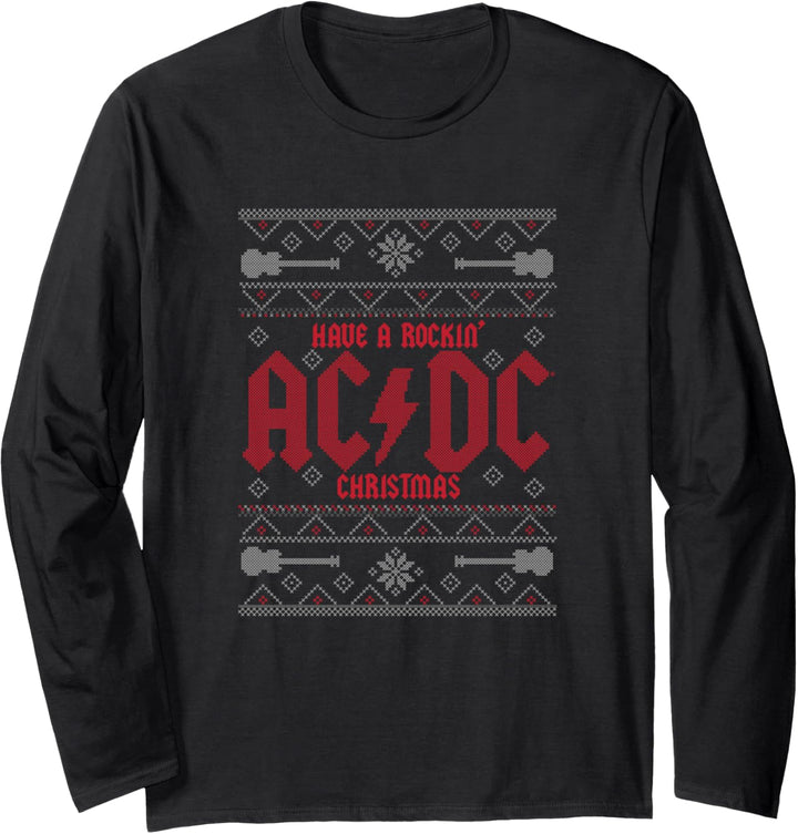 AC/DC - Rockin' Christmas Langarmshirt