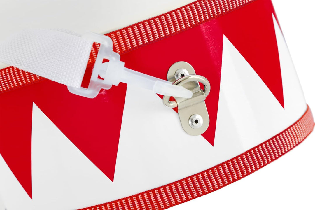 Classic Cantabile Kindertrommel aus Holz - Musikinstrument zum Trommeln und Umhängen - Trommel für K