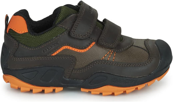 Geox Jungen J New Savage Boy A Schuhe 24 EU Brown Dk Orange, 24 EU Brown Dk Orange