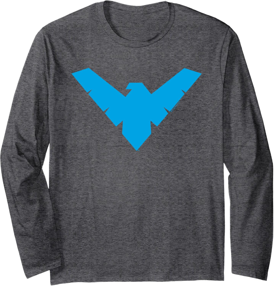 Batman Nightwing Symbol Langarmshirt