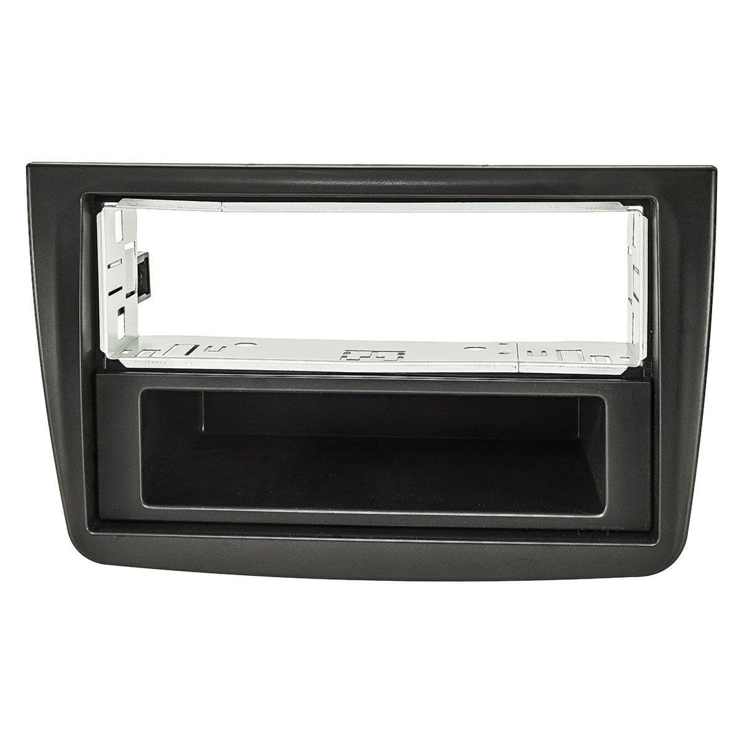 tomzz Audio 2402-041 Radioblende Metallschacht kompatibel mit Alfa Romeo Mito 955 ab 2013 schwarz