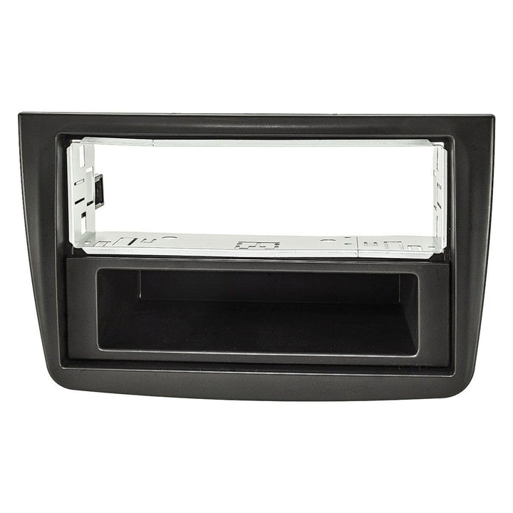 tomzz Audio 2402-041 Radioblende Metallschacht kompatibel mit Alfa Romeo Mito 955 ab 2013 schwarz