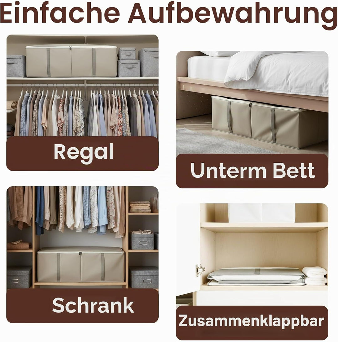 Brautkleid-Aufbewahrungsbox – Grosse Brautkleid-Konservierungsbox 94L mit säurefreiem Seidenpapier,