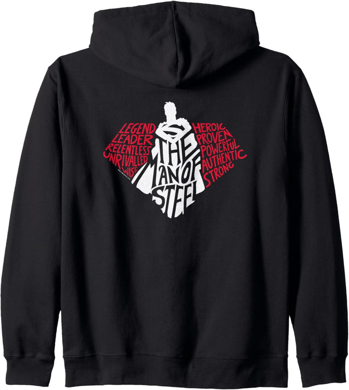 Superman Legend Typography Kapuzenjacke