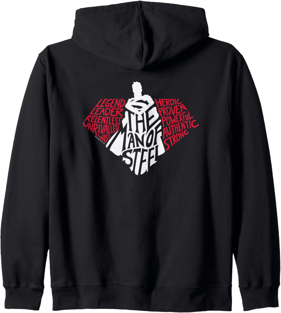 Superman Legend Typography Kapuzenjacke