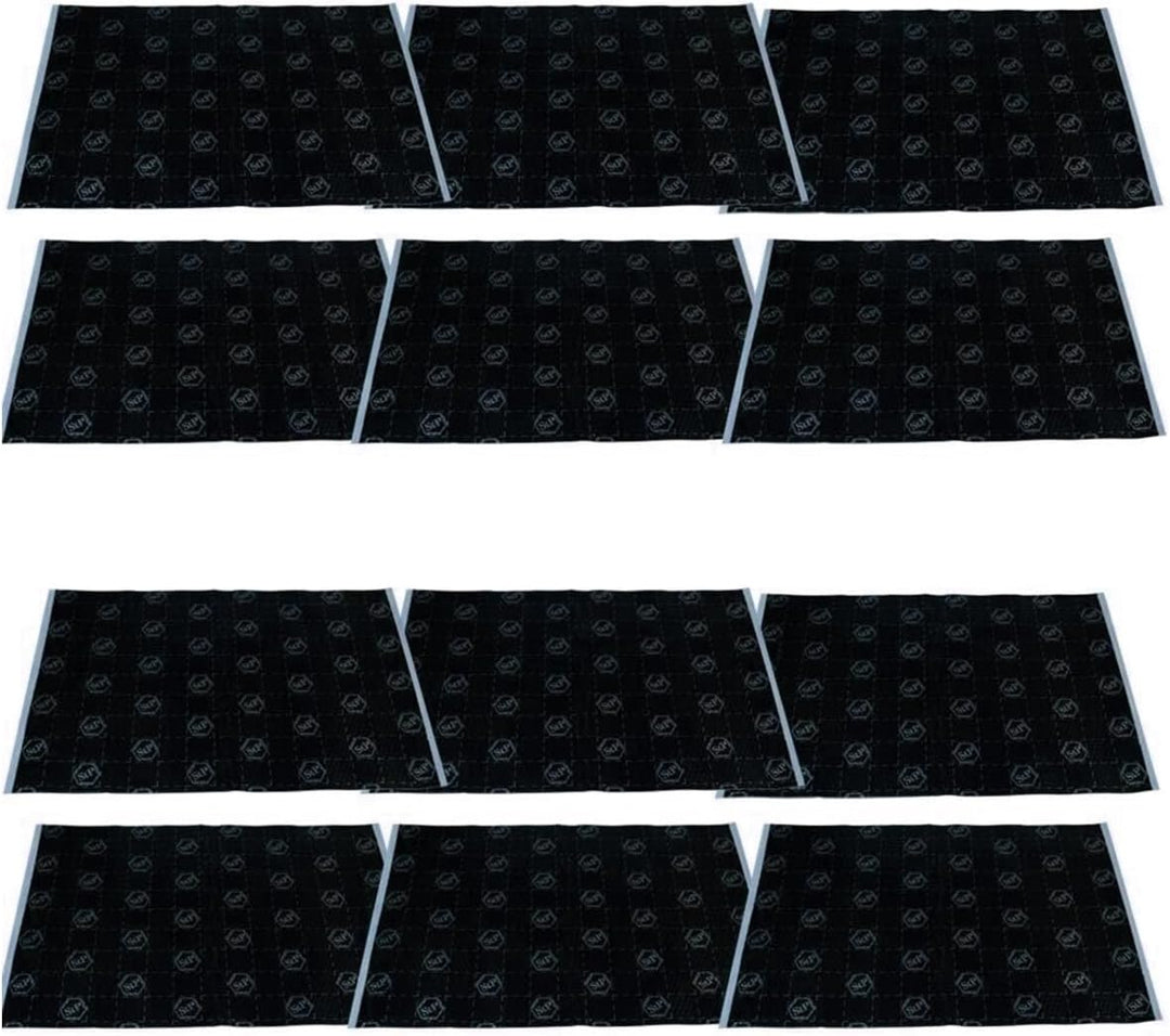STP BLACK SILVER - 750x500x1,8mm BULK PACK (12pcs) 73910123 Dämmmung Alubutyl