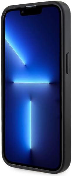 Guess GUHMP13LP4RPSK Hülle für iPhone 13 Pro / 13 6,1" Schwarz hardcase 4G Printed Stripes