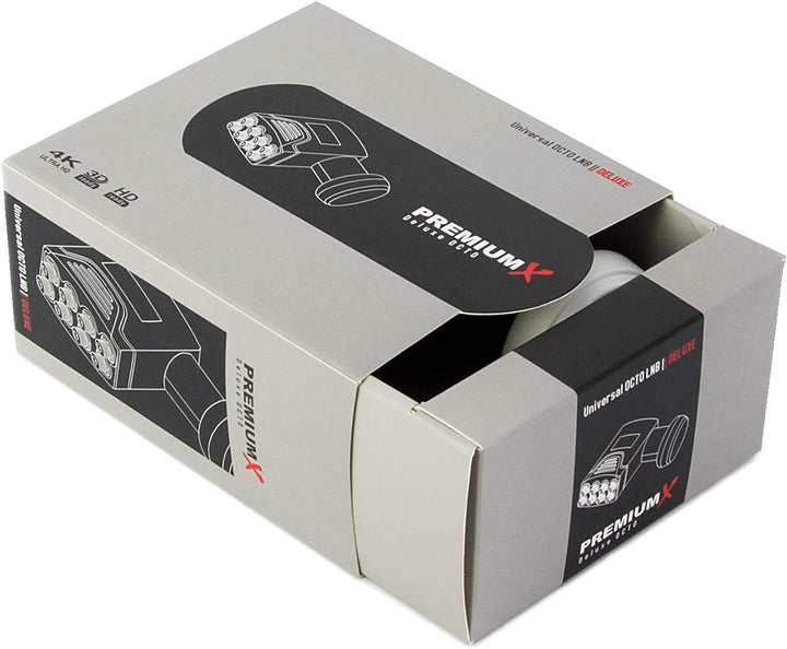 PremiumX Deluxe Octo LNB Signalumsetzer bis 8 Teilnehmer digital SAT-Empfang HD UHD 4K DVB-S2 PLL Re