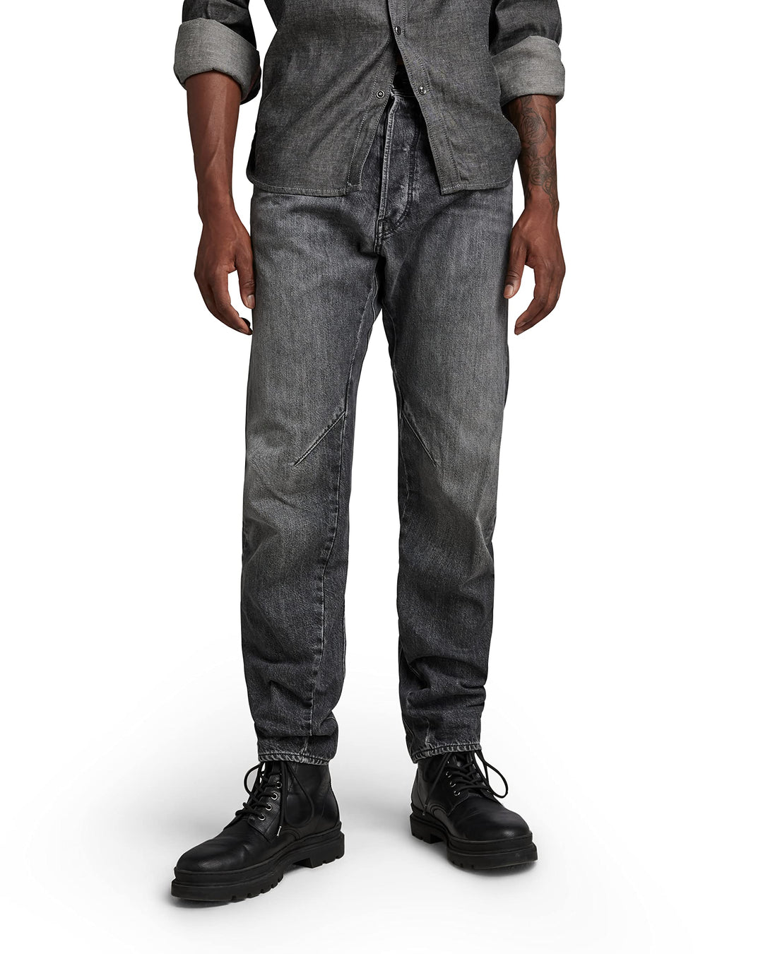 G-STAR Herren Jeans 27W / 30L Grau (Antique Faded Moonlit D22051-d290-d868), 27W / 30L Grau (Antique