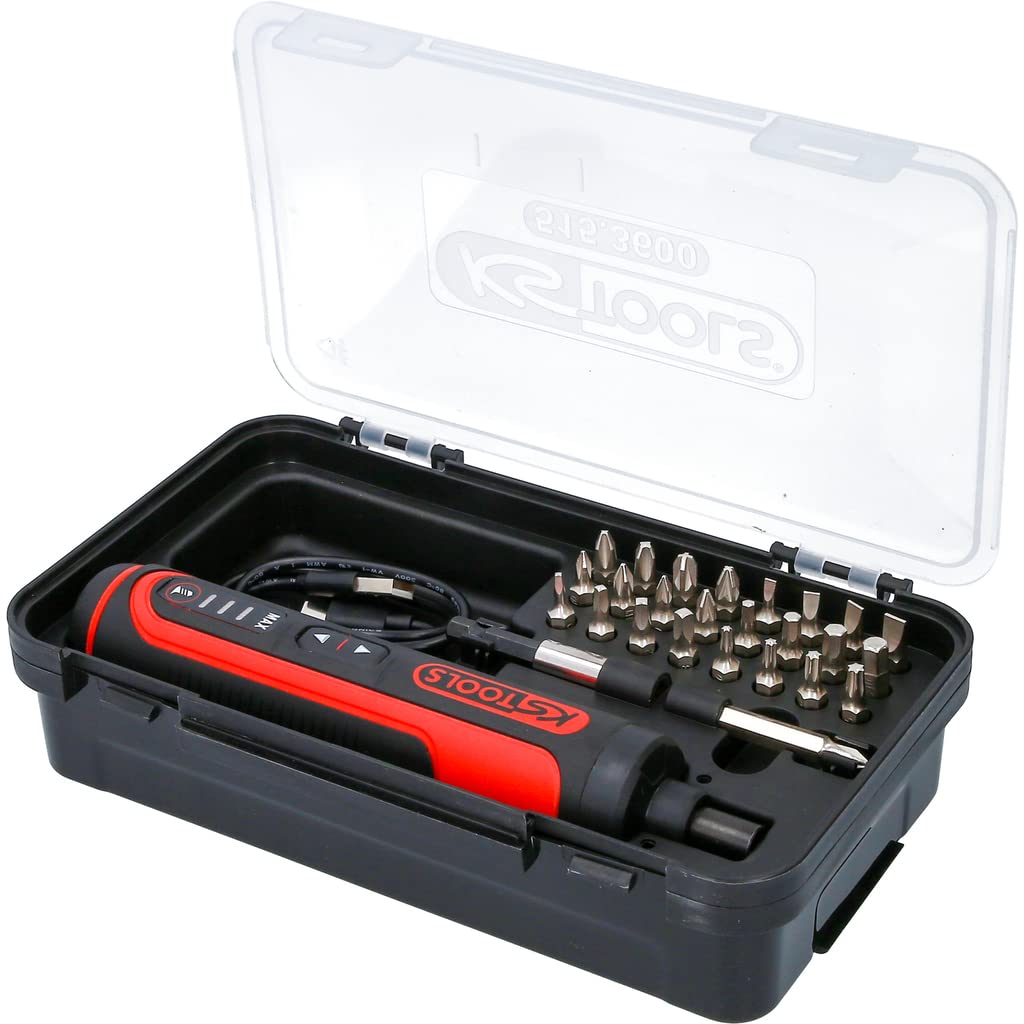 KSTools 515.3600 eMONSTER 1/4“ Akku-Bit-Stabschrauber-Satz, 27-tlg