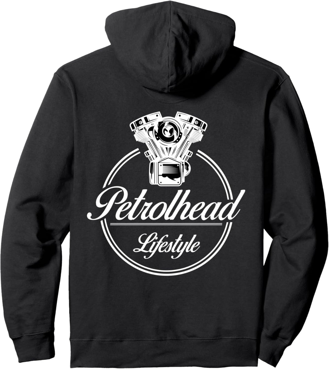 Motorrad Petrolhead Lifestyle Pullover Hoodie