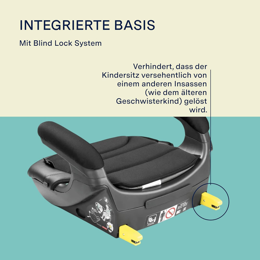 Peg Perego Viaggio Shuttle Autositz, Auto-Sitzerhöhung mit ISOFIX für Kinder von 125 bis 150 cm (6-1