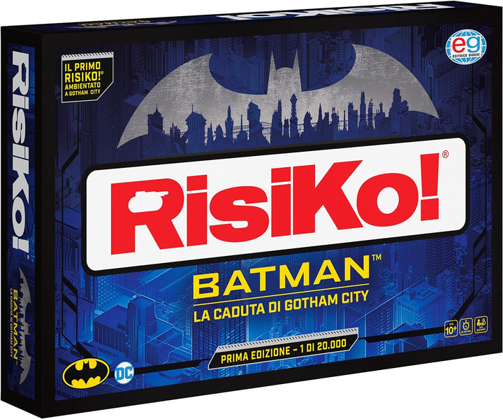 Spin Master - Editrice Giochi, Risiko! Batman DC, Strategiespiel, Brettspiel, ab 10 Jahren, Italieni
