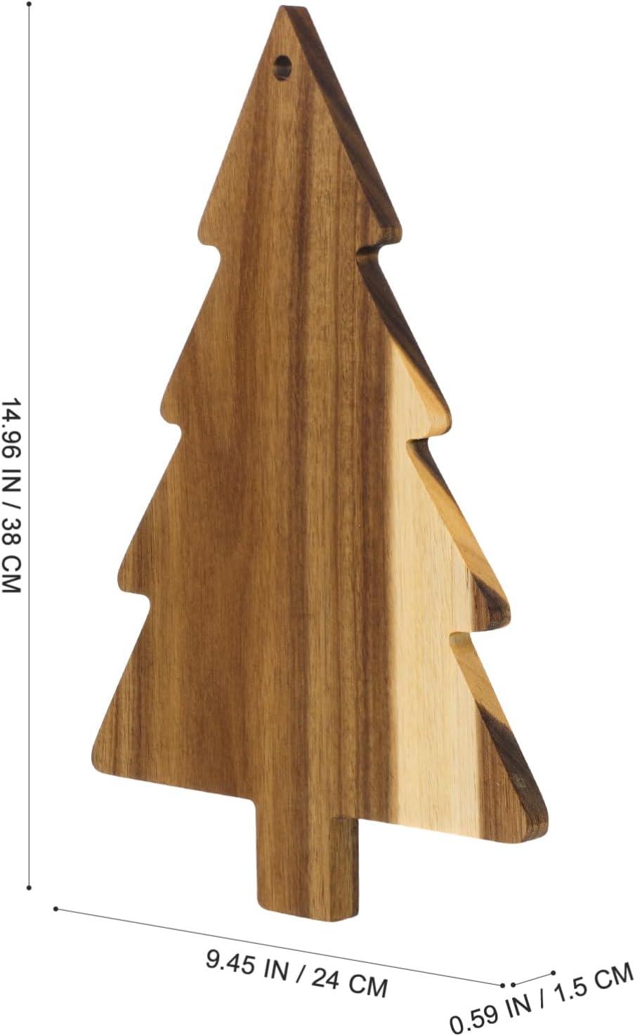 Holzbrett Weihnachten Gross Weihnachtsteller, Weihnachtsbaum Schneidebrett Charcuterie Board Dekorat