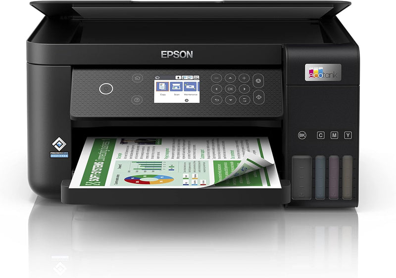 Epson EcoTank L6260 Tintenstrahldrucker Scanner Kopierer, 375‎ x 347 x 187 mm