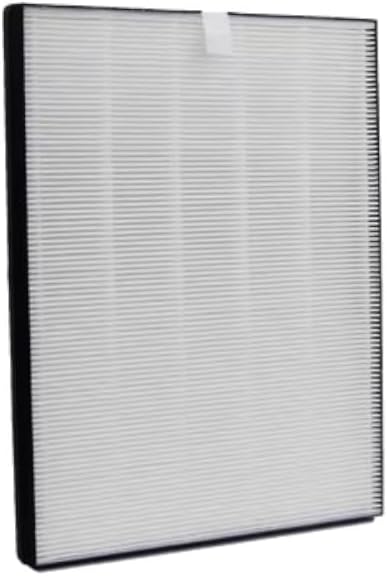 Trade-Shop 4in1 Luftreiniger Filter-Set (2x HEPA-Filter + 2x Aktivkohlefilter) kompatibel mit Philip