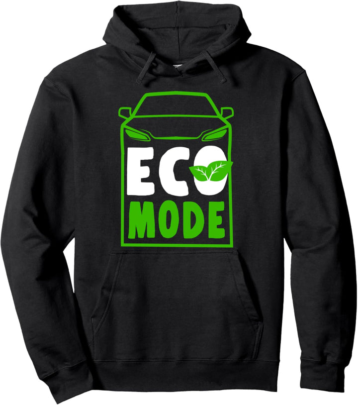 Öko Strom Elektroauto Auto E-Auto Ökologie KFZ Geschenk Pullover Hoodie