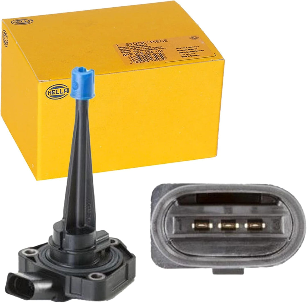 HELLA 6PR 013 680-061 Sensor, Motorölstand - 3-polig - mit Dichtung