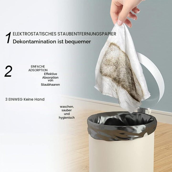 200 Tücher Bodenwischer Trockene Bodentücher, Wischer ideal gegen Staub, Tierhaare & Allergene, Bode