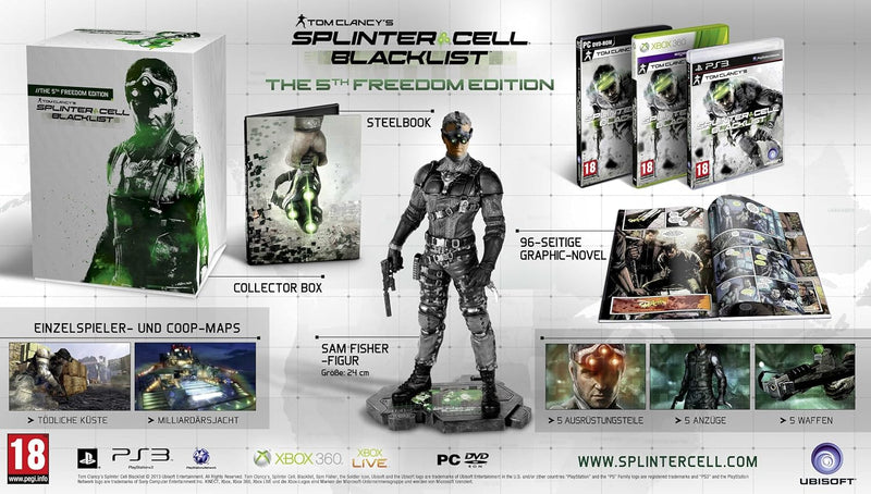 Splinter Cell: Blacklist The 5 Freedom Edition, Tom Clancy&