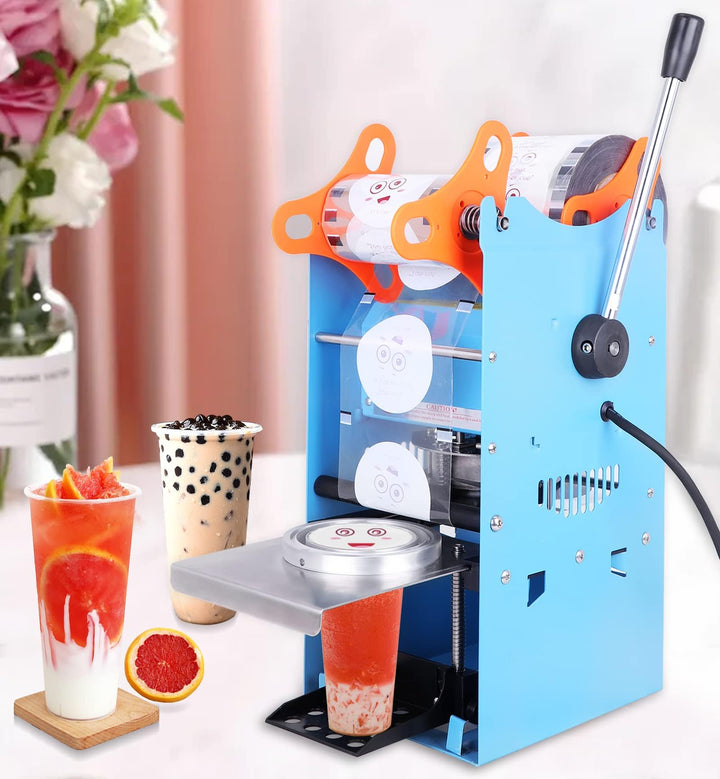 YJINGRUI Versiegelungsmaschine Bubble Tea Milchtee Versiegelungsmaschine Becher Versiegelungsmaschin