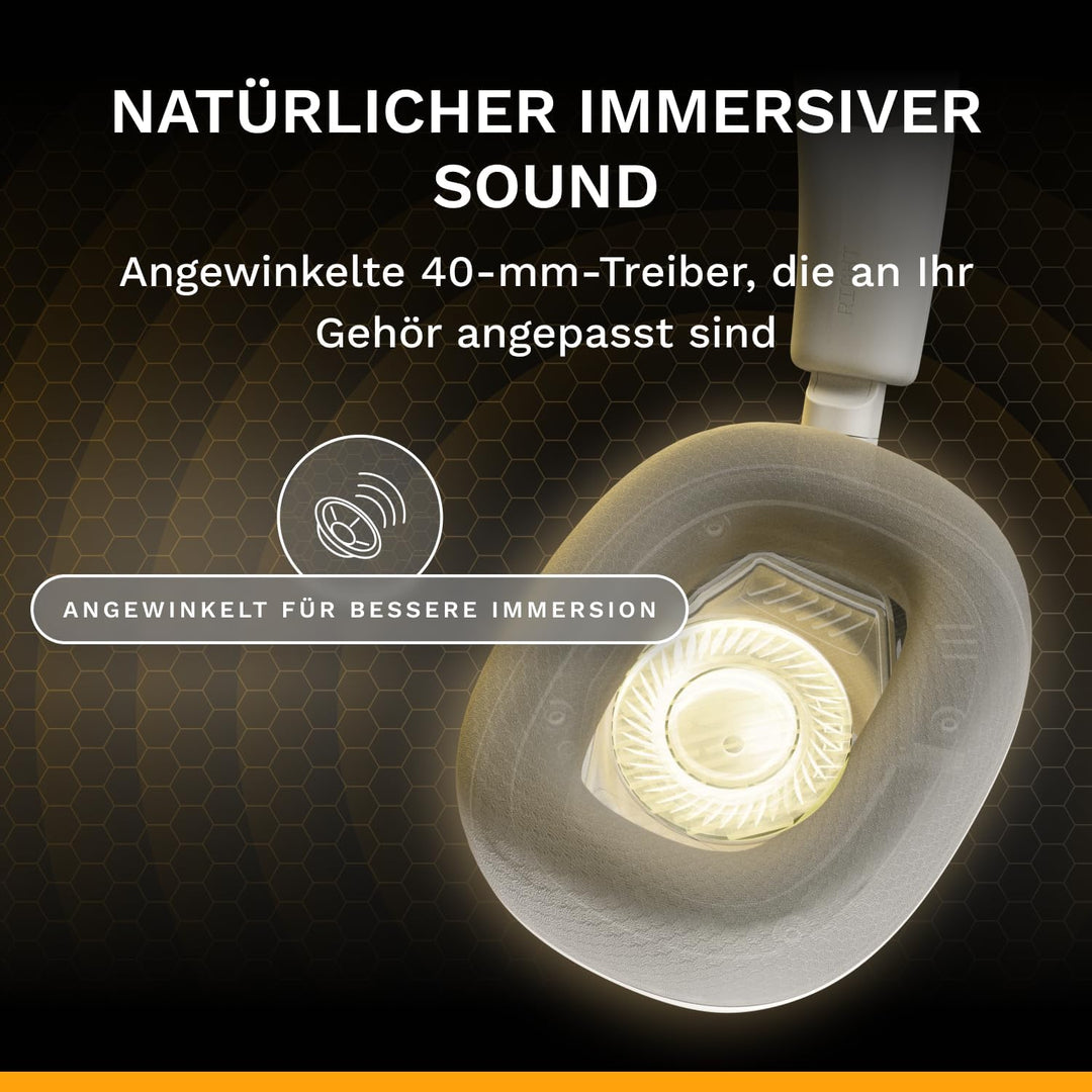 GLORIOUS GHS Eternal – Stereo-Gaming-Headset für PC, PS5, PS4, Xbox, Switch – speziell abgestimmten