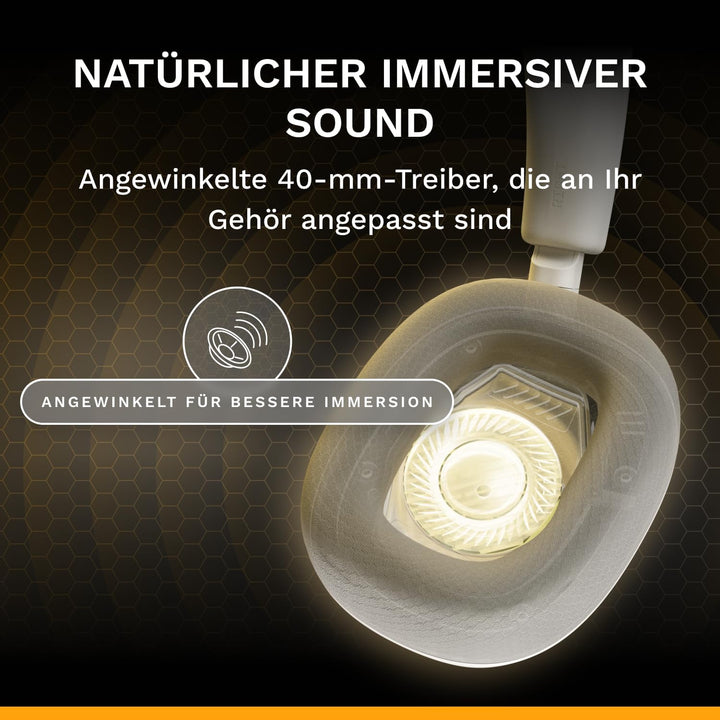 GLORIOUS GHS Eternal – Stereo-Gaming-Headset für PC, PS5, PS4, Xbox, Switch – speziell abgestimmten