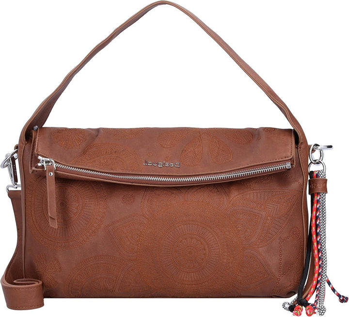 Desigual Damen Bols_Deja Vu Narbonne FLA Hand Bag Brown, Brown