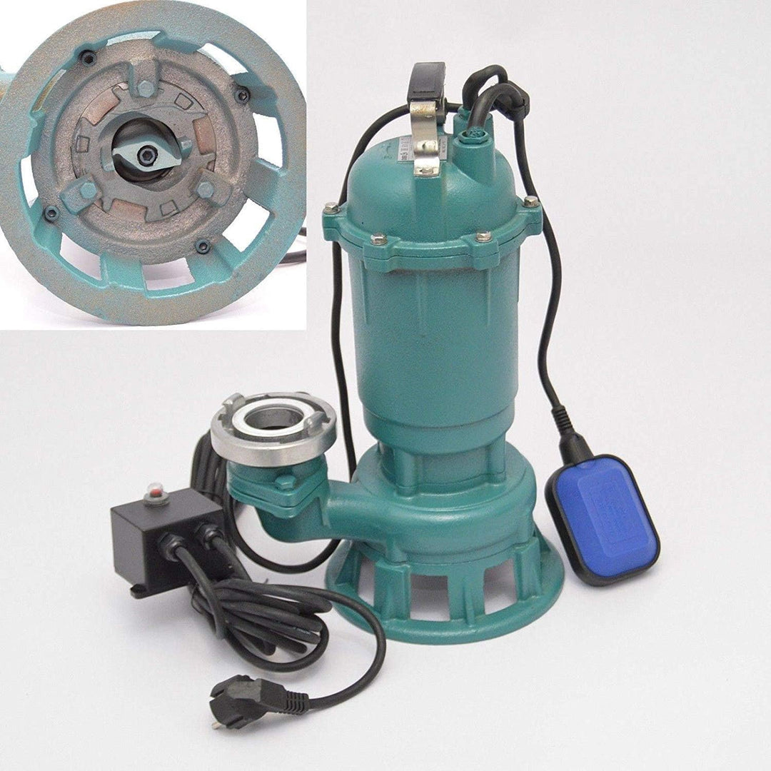 ibo !! Profi !! Fäkalienpumpe + 20m C-Schlauch 2", Model CTR750 mit Schneidwerk 750 Watt, Spannung 2