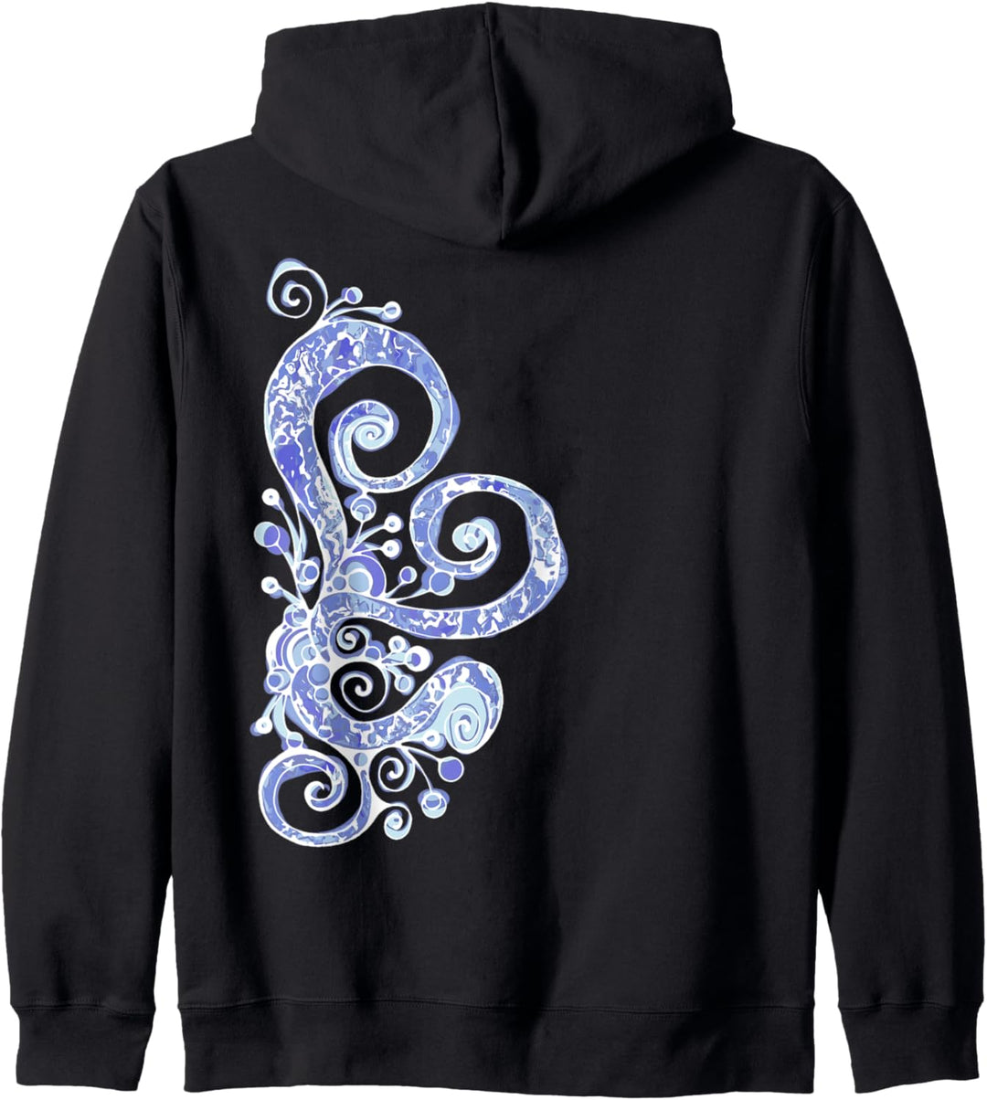 Hand Drawn Ornaments - Hearts Spirals 5 - Fan Fun Kapuzenjacke