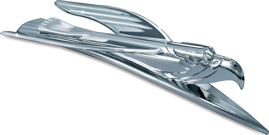 Kuryakyn 7333 Motorrad Accent Zubehör: Front Fender Deco Adler Ornament Chrom