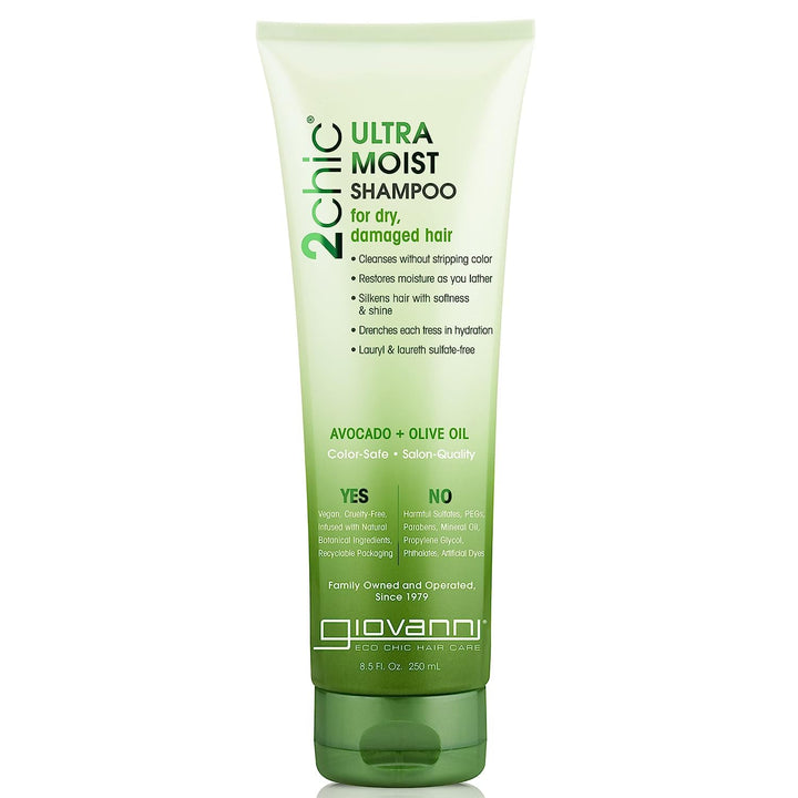 Giovanni Hair Care Products Shampoo - 2chic Avocado And Olive Oil - 8.5 Oz
