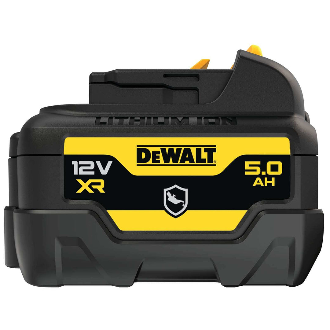 DeWALT Akku DCB126G-XJ 12V 5Ah, Li-Ion, Ersatzakku, Wechselakku 10,8 und 12 Volt, Kapazitätsanzeige