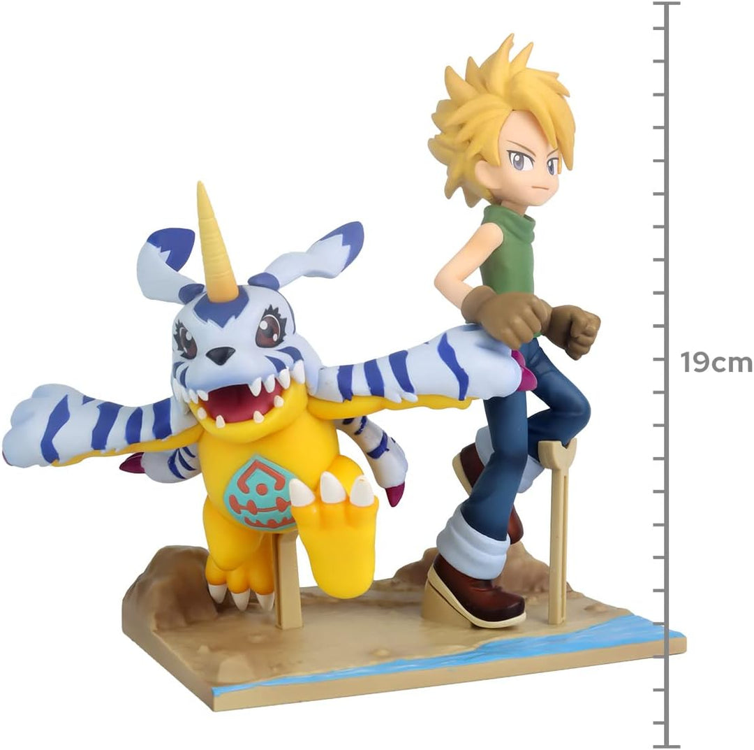 BANPRESTO Digimon - Yamato & Gabumon - Figurine DXF-Adventure Archives 15cm