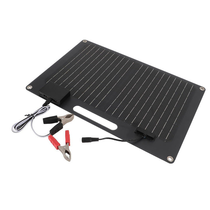 100 W Tragbares Solarpanel, USB-Ausgänge, Schnelles Aufladen, Hocheffizientes Solarpanel-Ladegerät f