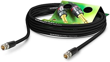 Sommer Cable VTGR-0500-SW-SW Video Patchkabel 5 m - Kabel Einheitsgrösse Mehrfarbig, Einheitsgrösse